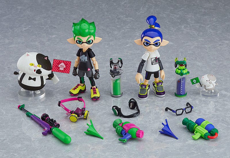 Splatoon/Splatoon 2 Figma Action Figure Splatoon Boy DX Edition 10 cm