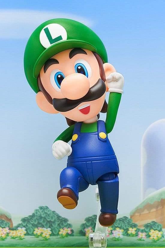 Super Mario Nendoroid Action Figure Luigi 10cm