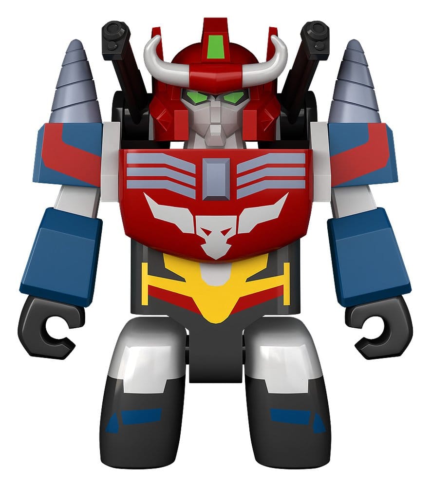The Brave Fighter of Legend Da-Garn Brickroid Action Figure Land Bison 5 cm