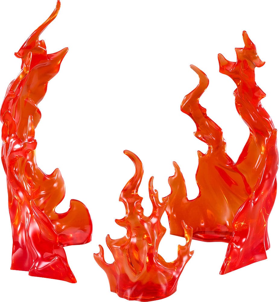 The Simple Effect Parts for Figures Flames: Red