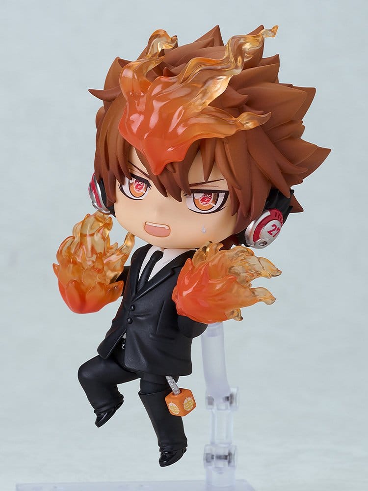Reborn! Series Nendoroid Action Figure Tsunayoshi Sawada: Black Suit Ver. 11 cm