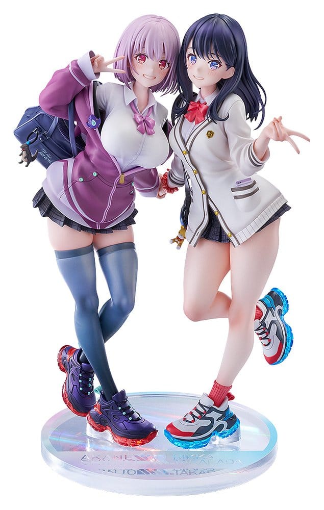 SSSS.GridmanPVC Statues 1/7 2-Pack Rikka Takarada & Akane Shinjo feat. toridamono 22 cm