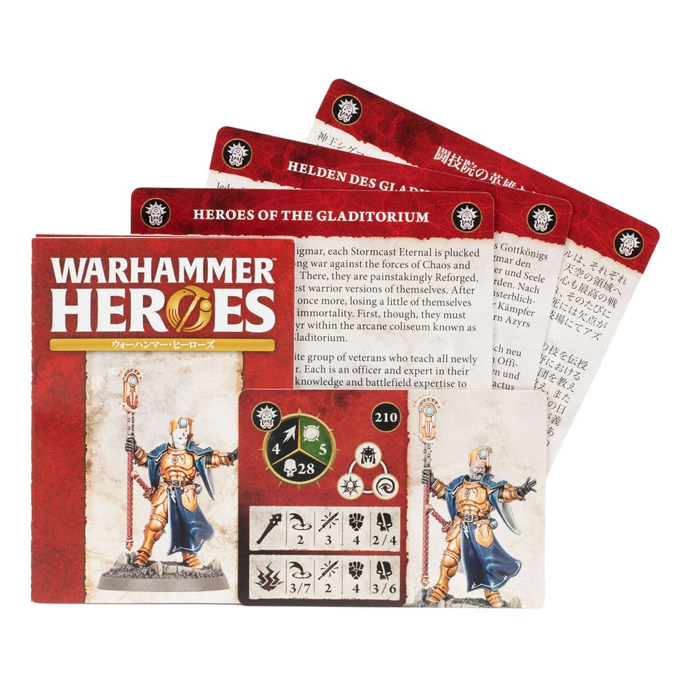 Warhammer 40,000 Miniatures Warhammer Heroes: Stormcast Eternals Display (8)