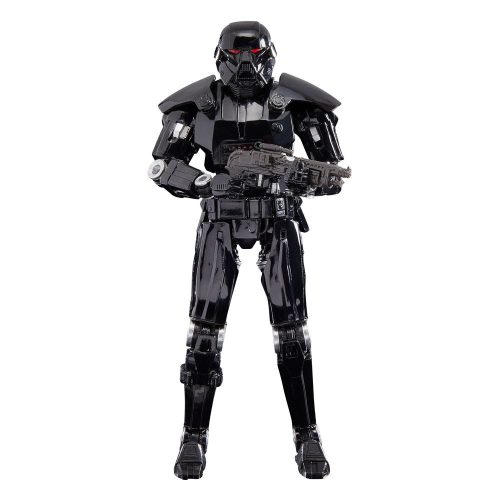 Star Wars: The Mandalorian Black Series Deluxe Action Figure 2022 Dark Trooper 15 cm *Damaged box*