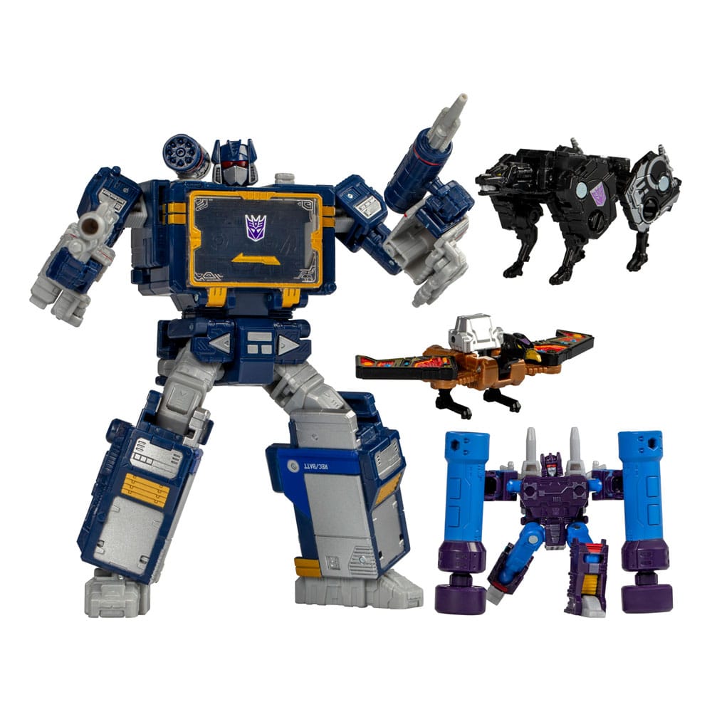 Transformers Generations Legacy United Voyager Class Action Figure G1 Universe Soundwave 18 cm