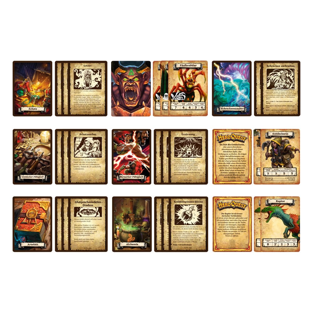 HeroQuest Board Game Expansion The Jungle of Delthrak Quest Pack *German Version*