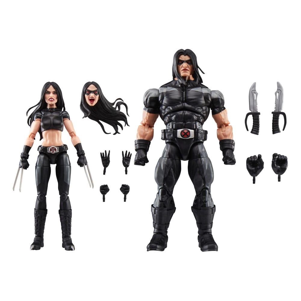 X-Force Marvel Legends Action Figure 2-Pack X-23 & Warpath 15 cm