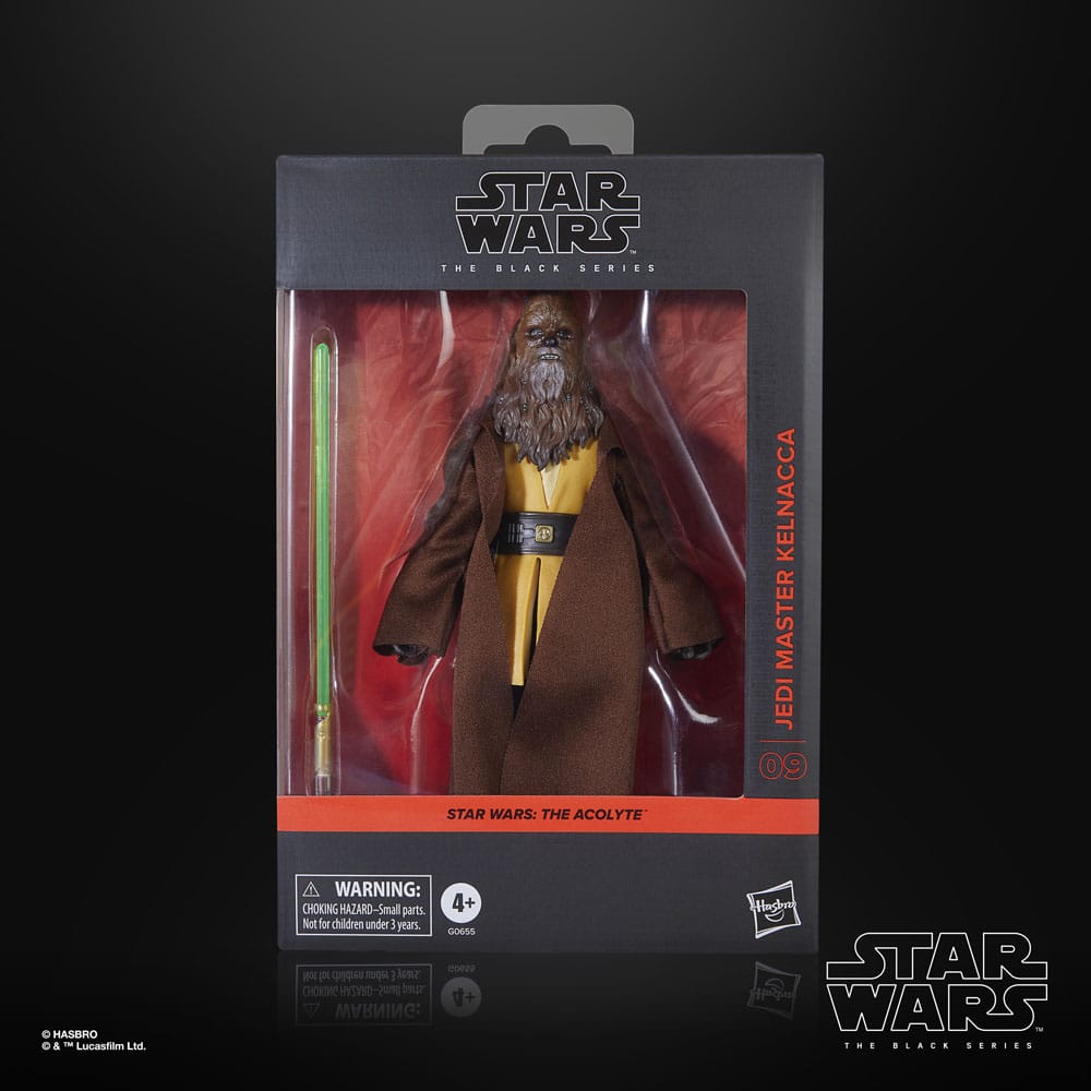 Star Wars: The Acolyte Black Series Action Figure Jedi Master Kelnacca 15 cm