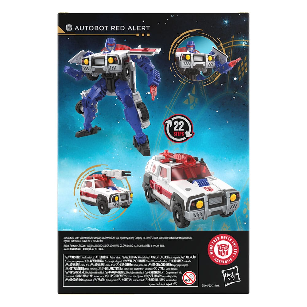 Transformers Age of the Primes Voyager Class Action Figure The Thirteen Autobot Red Alert 18 cm