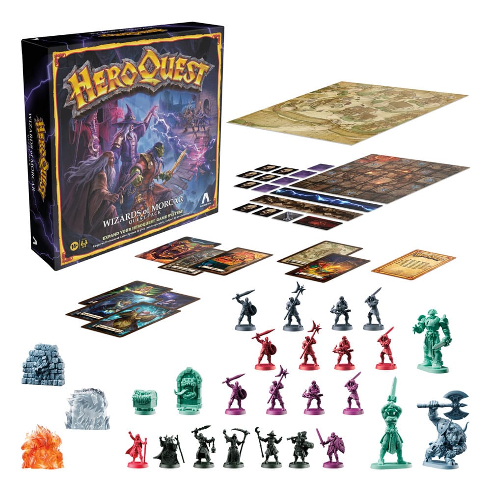 HeroQuest Board Game Expansion Wizards of Morcar Quest Pack *English Version*