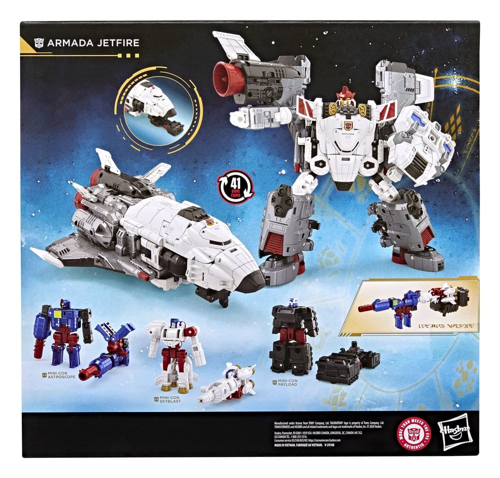 Transformers Age of the Primes Commander Class Action Figure Armada Jetfire 20 cm