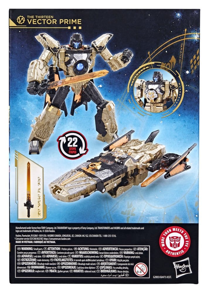 Transformers Age of the Primes Voyager Class Action Figure The Thirteen Vector Prime 18 cm