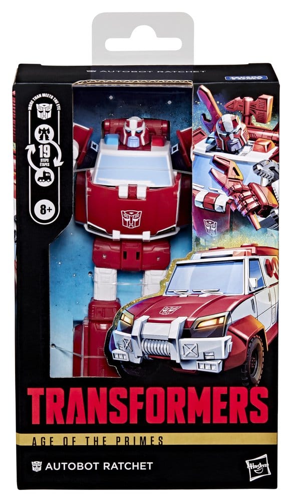 Transformers Age of the Primes Deluxe Class Action Figure Autobot Ratchet 15 cm
