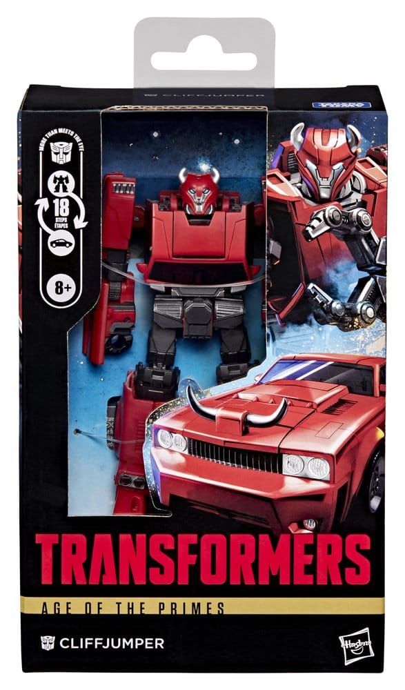 Transformers Age of the Primes Deluxe Class Action Figure Cliffjumper 13 cm