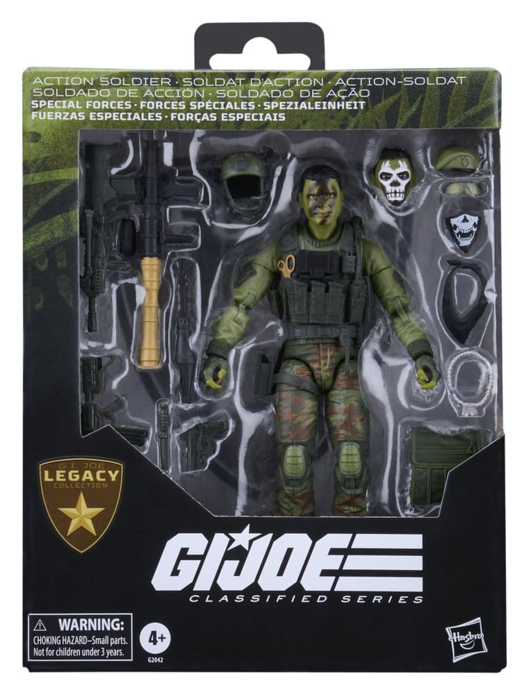 G.I. Joe Classified Series Legacy Collection Action Figure Action Soldier - Special Forces 15 cm