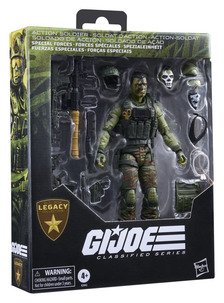 G.I. Joe Classified Series Legacy Collection Action Figure Action Soldier - Special Forces 15 cm