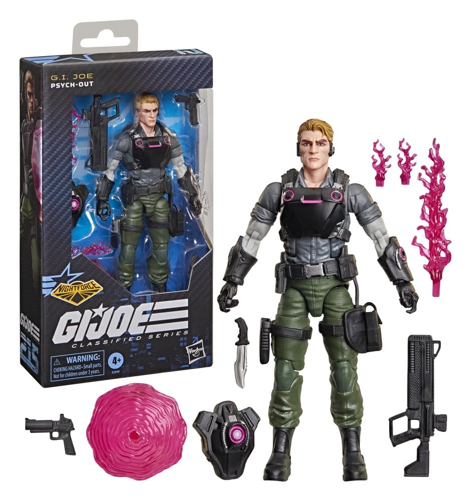 G.I. Joe Classified Series Action Figure Night Force: Psych-Out 15 cm