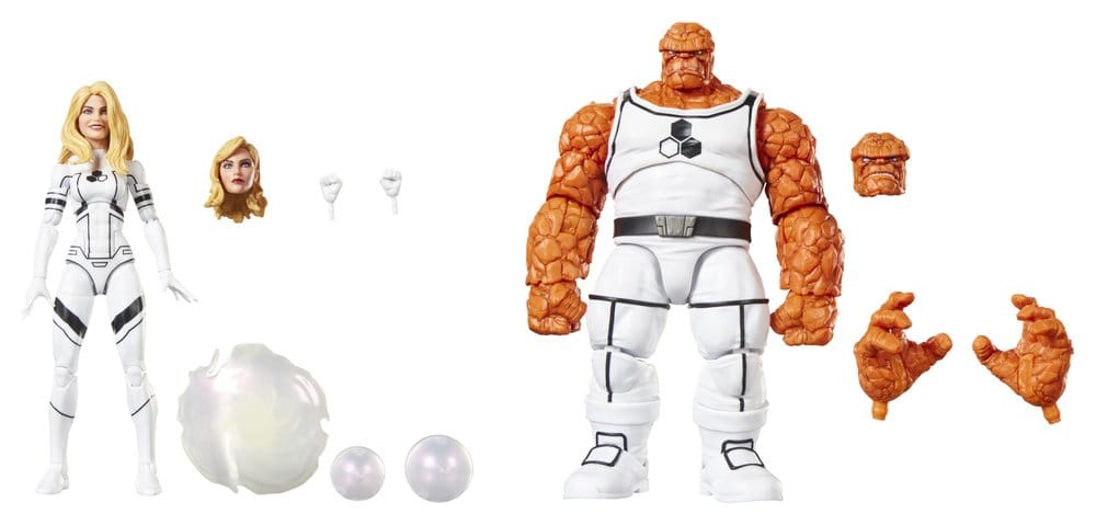 Future Foundation Marvel Legends Action Figure 2-Pack The Thing & Invisible Woman 15 cm