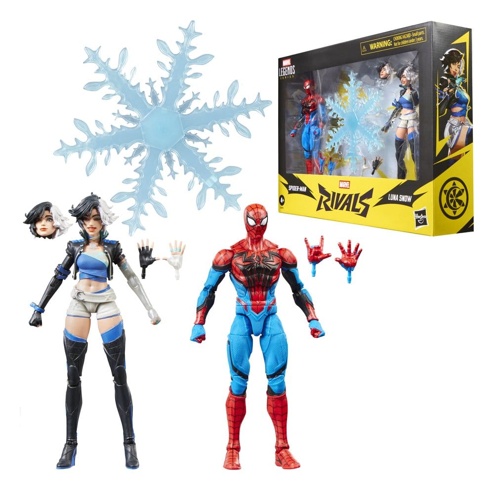 Marvel Rivals Marvel Legends Action Figure 2-Pack Spider-Man & Luna Snow 15 cm