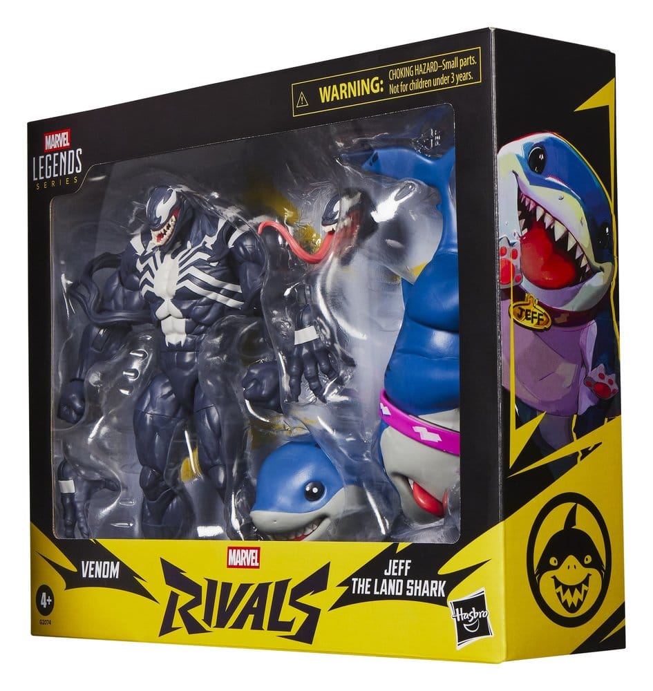 Marvel Rivals Marvel Legends Action Figure 2-Pack Venom & Jeff the Land Shark 15 cm