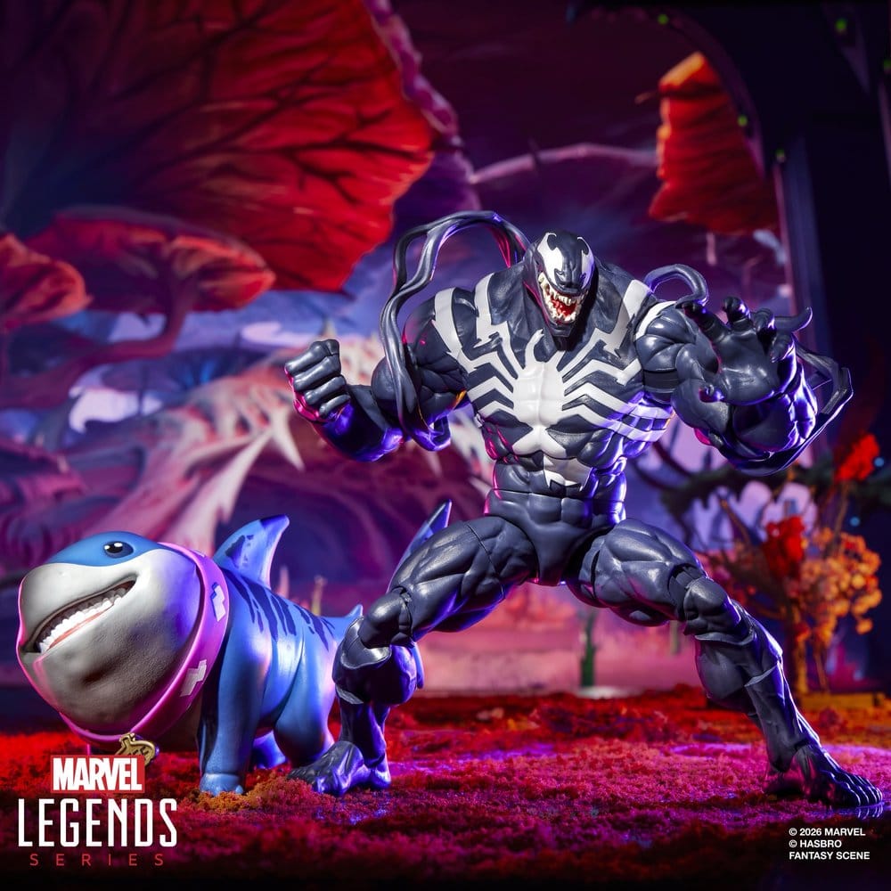 Marvel Rivals Marvel Legends Action Figure 2-Pack Venom & Jeff the Land Shark 15 cm