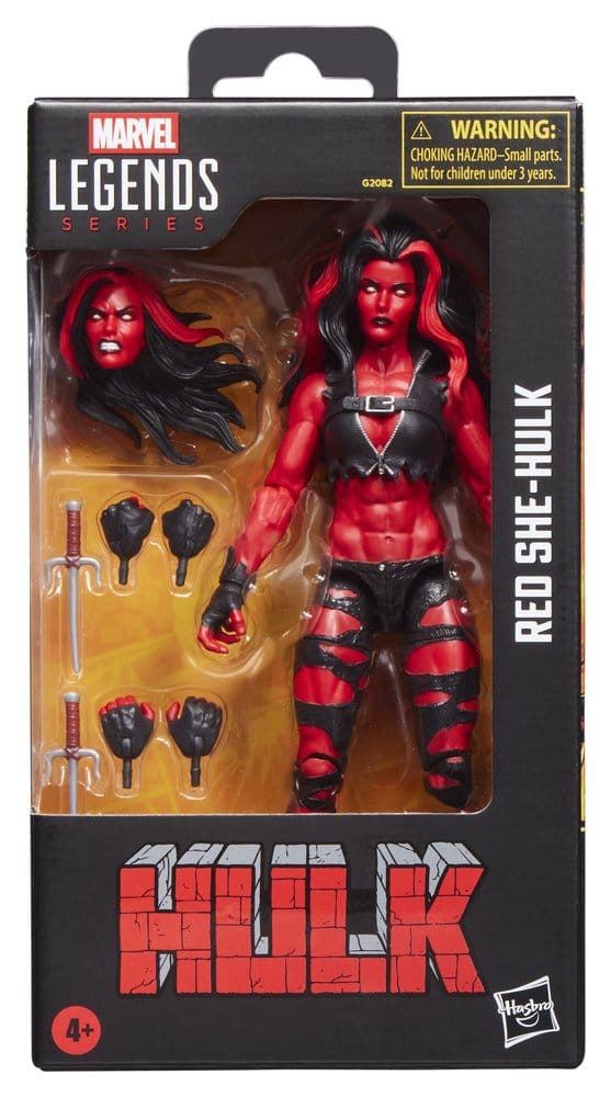 Hulk Marvel Legends Action Figure Red She-Hulk 15 cm