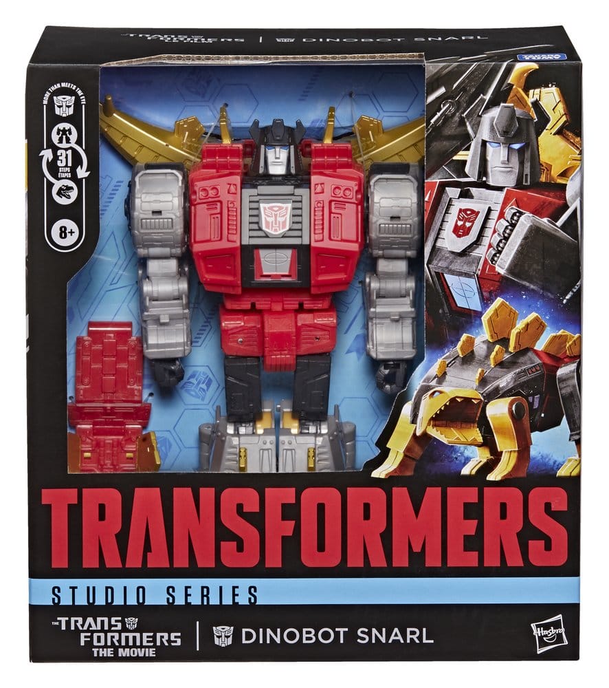 Transformers: The Movie Studio Series Leader Class Action Figure Dinobot Snarl 20 cm