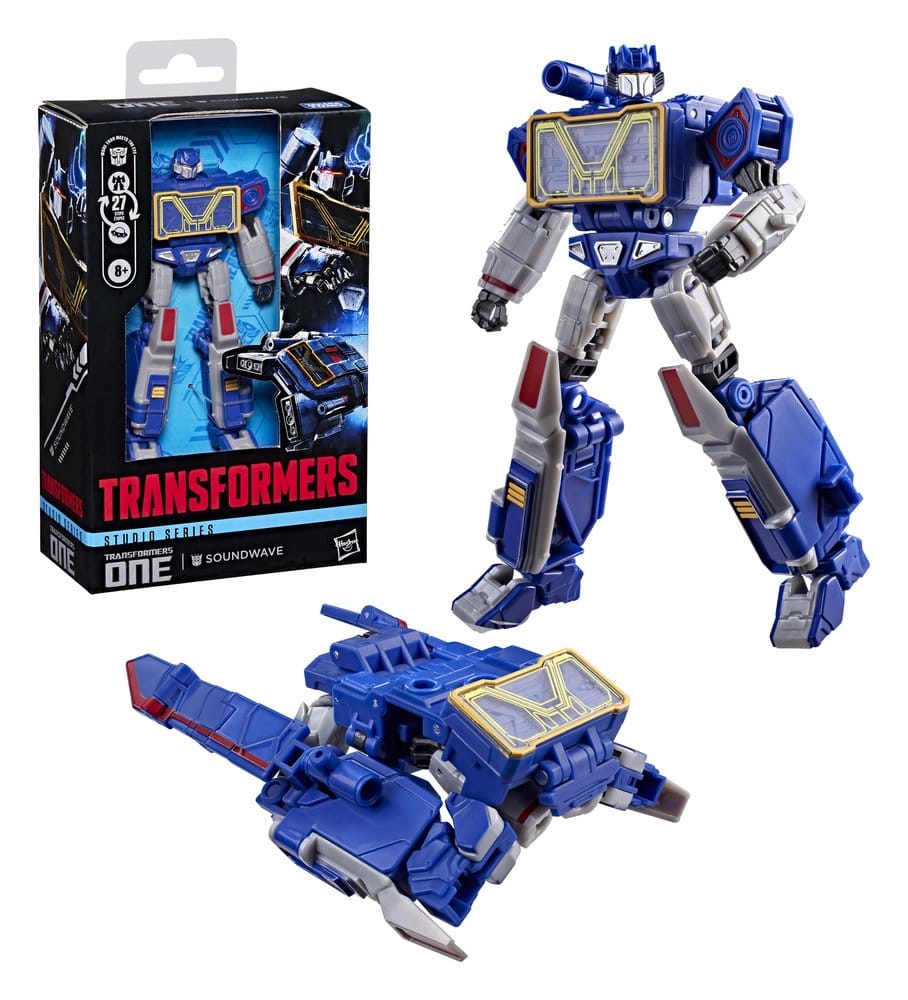 Transformers One Studio Series Deluxe Class Action Figure Soundwave 13 cm