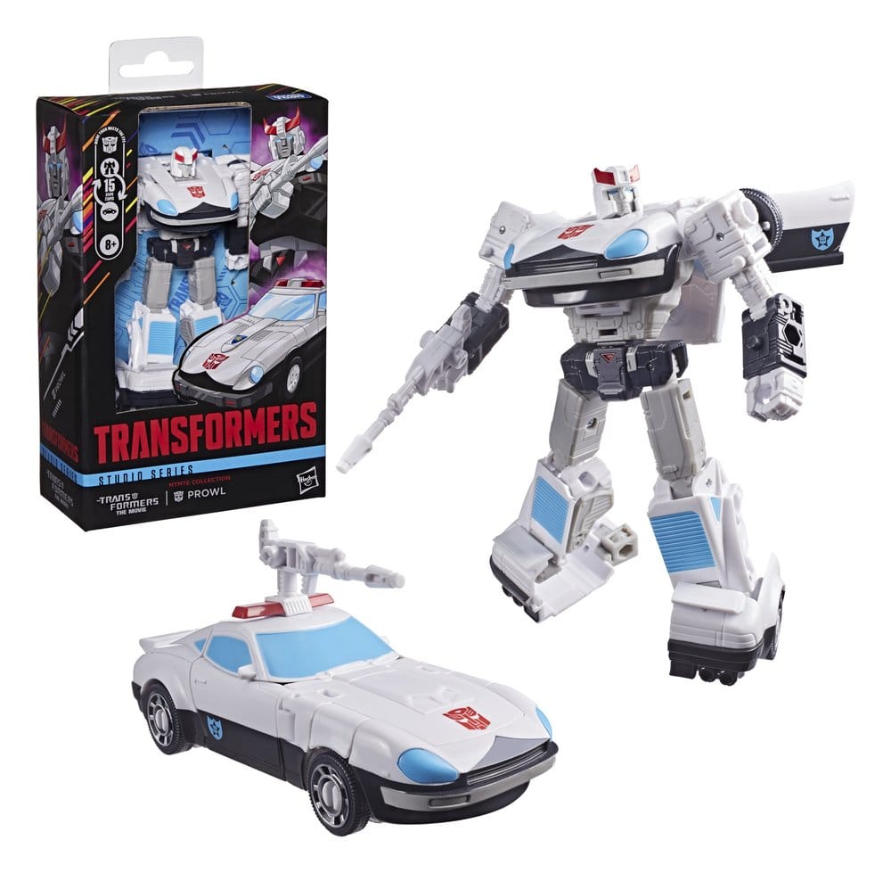 The Transformers: The Movie Studio Series Deluxe Class Action Figure Prowl 13 cm