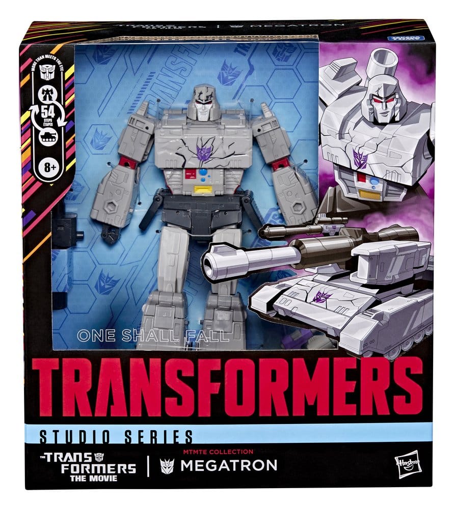 The Transformers: The Movie Studio Series Leader Class Action Figure MTMTE Collection: Megatron 22 cm