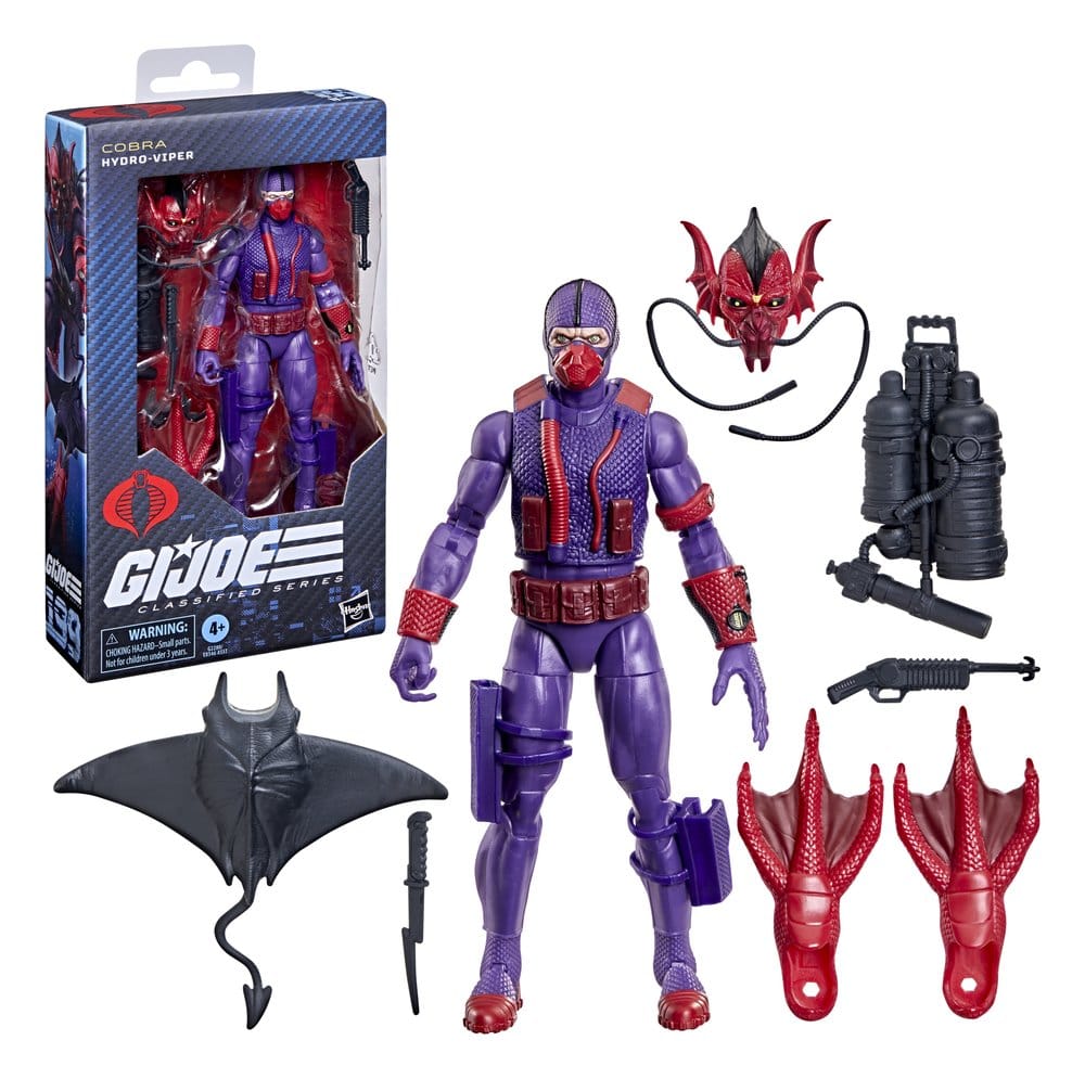 G.I. Joe Classified Series Action Figure #199 Hydro-Viper 15 cm