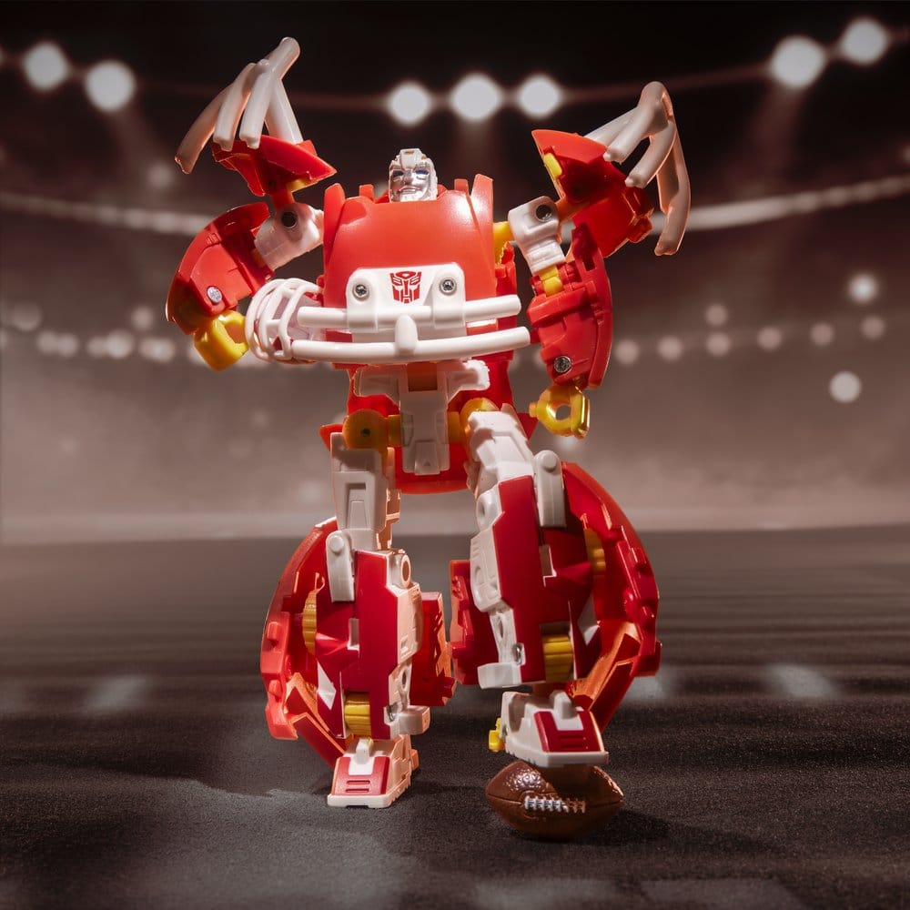 Transformers x NFL Action Figure Kansas City Chiefs: KC-59 14 cm