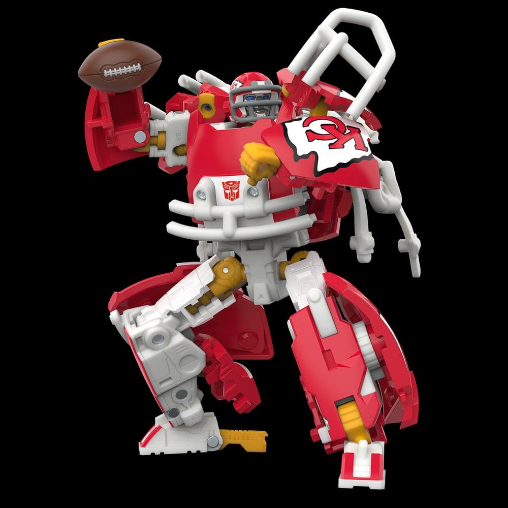 Transformers x NFL Action Figure Kansas City Chiefs: KC-59 14 cm