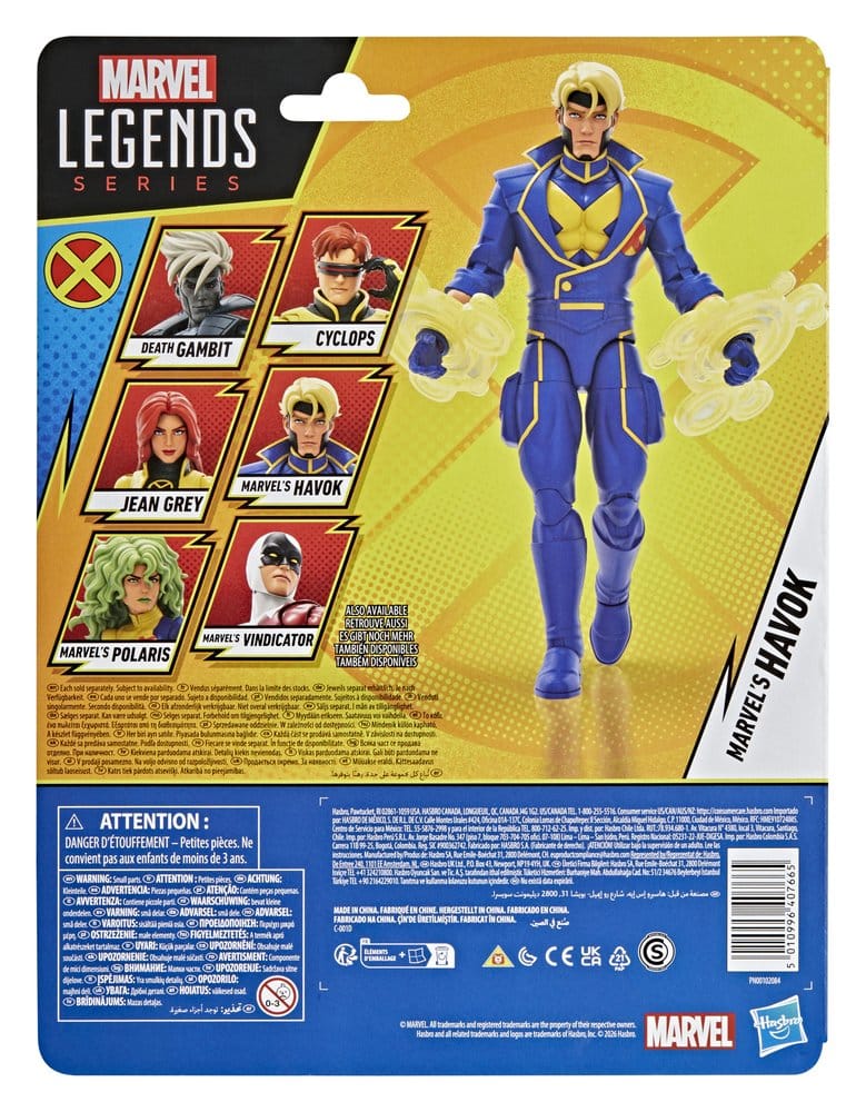 X-Men '97 Marvel Legends Action Figure Marvel's Havok 15 cm