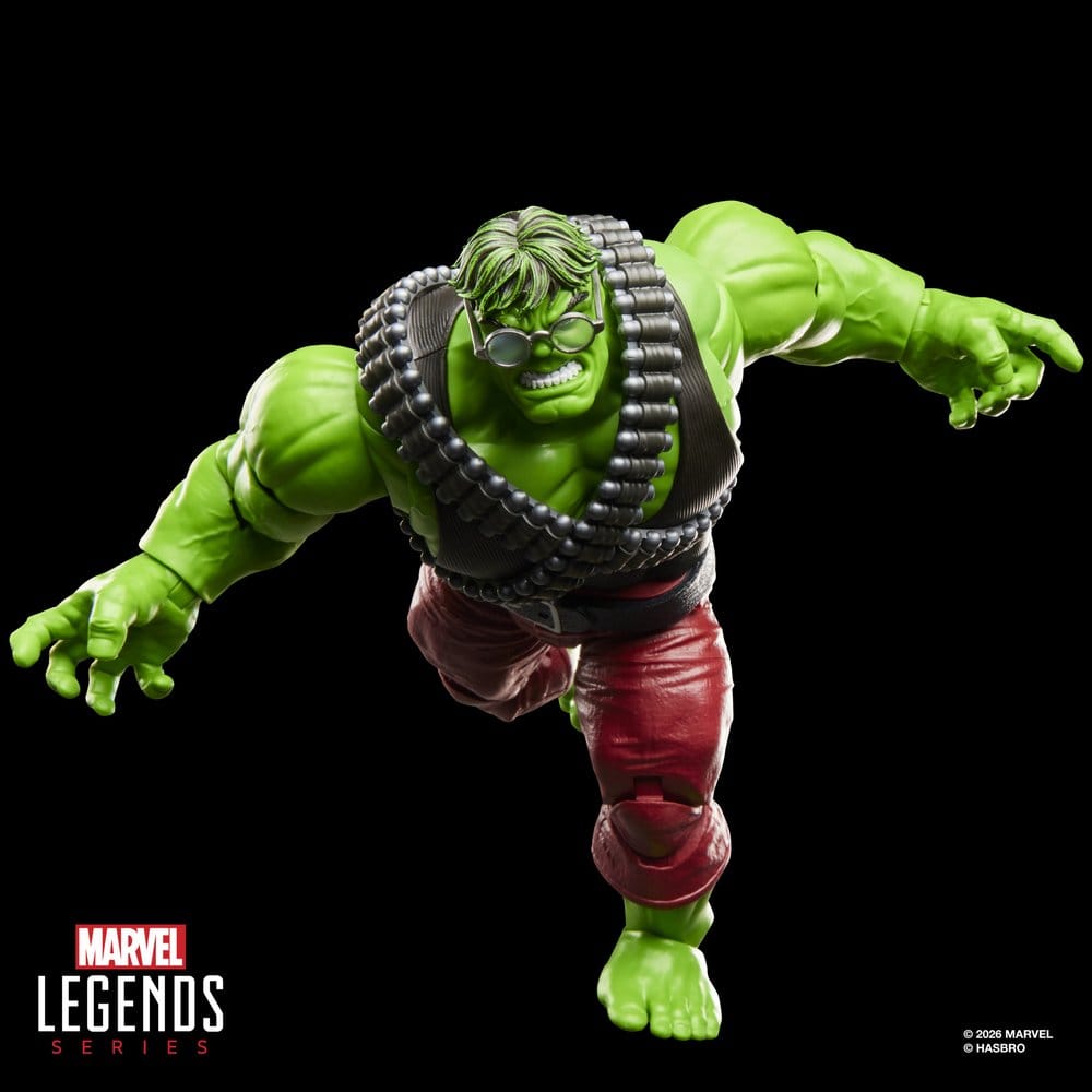 The Incredible Hulk Marvel Legends Action Figure Professor Hulk 15 cm