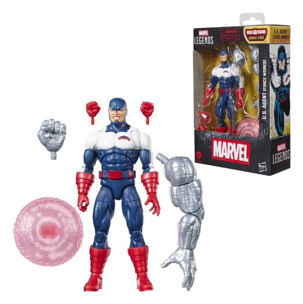 Marvel Legends Action Figure U.S. Agent (Force Works) (BAF: Marvel's Box) 15 cm