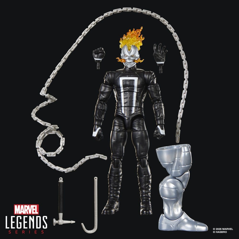 Marvel Legends Action Figure Ghost Rider (Robbie Reyes) (BAF: Marvel's Box) 15 cm