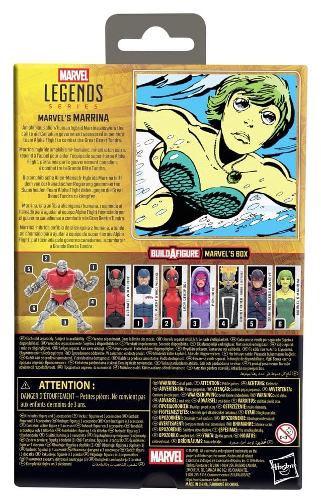 Marvel Legends Action Figure Marvel's Marrina (BAF: Marvel's Box) 15 cm