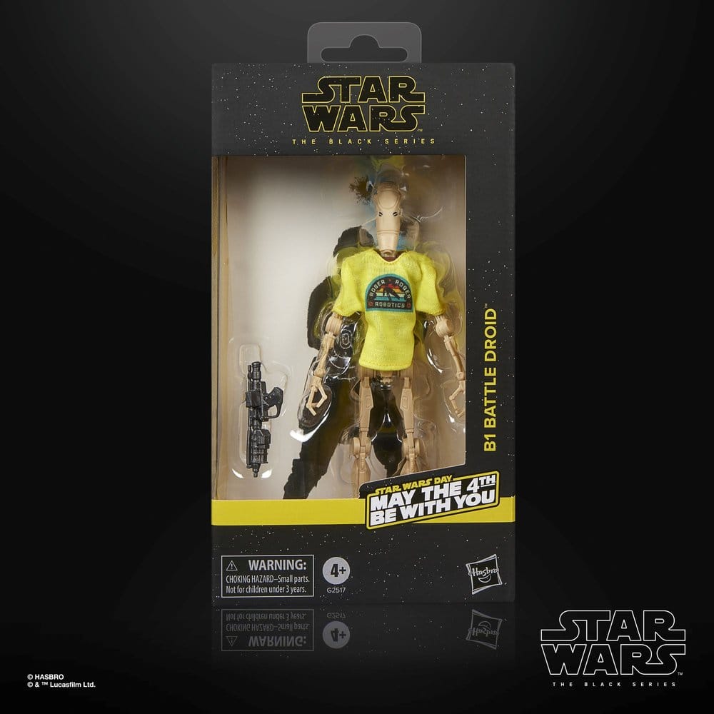 Star Wars Black Series Action Figure B1 Battle Droid May the 4th Be With You 15 cm