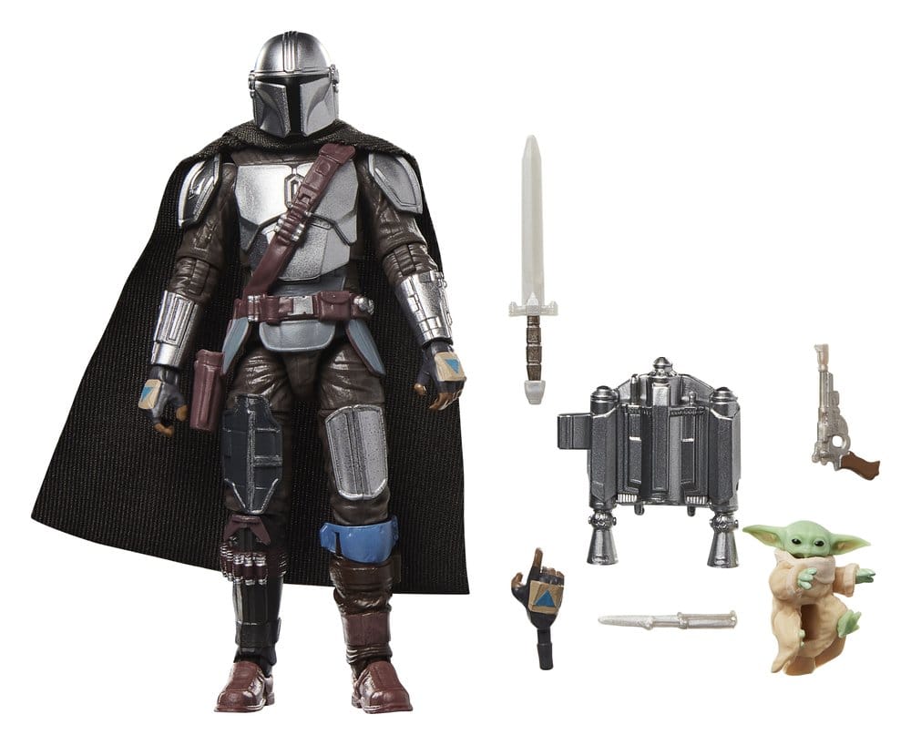 Star Wars: The Mandalorian & Grogu Vintage Collection Action Figure The Mandalorian & Grogu 10 cm