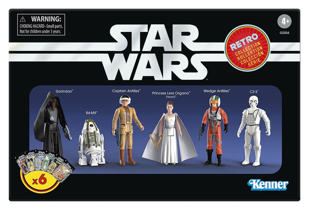 Star Wars Episode IV Retro Collection Action Figure 6-Pack 10 cm