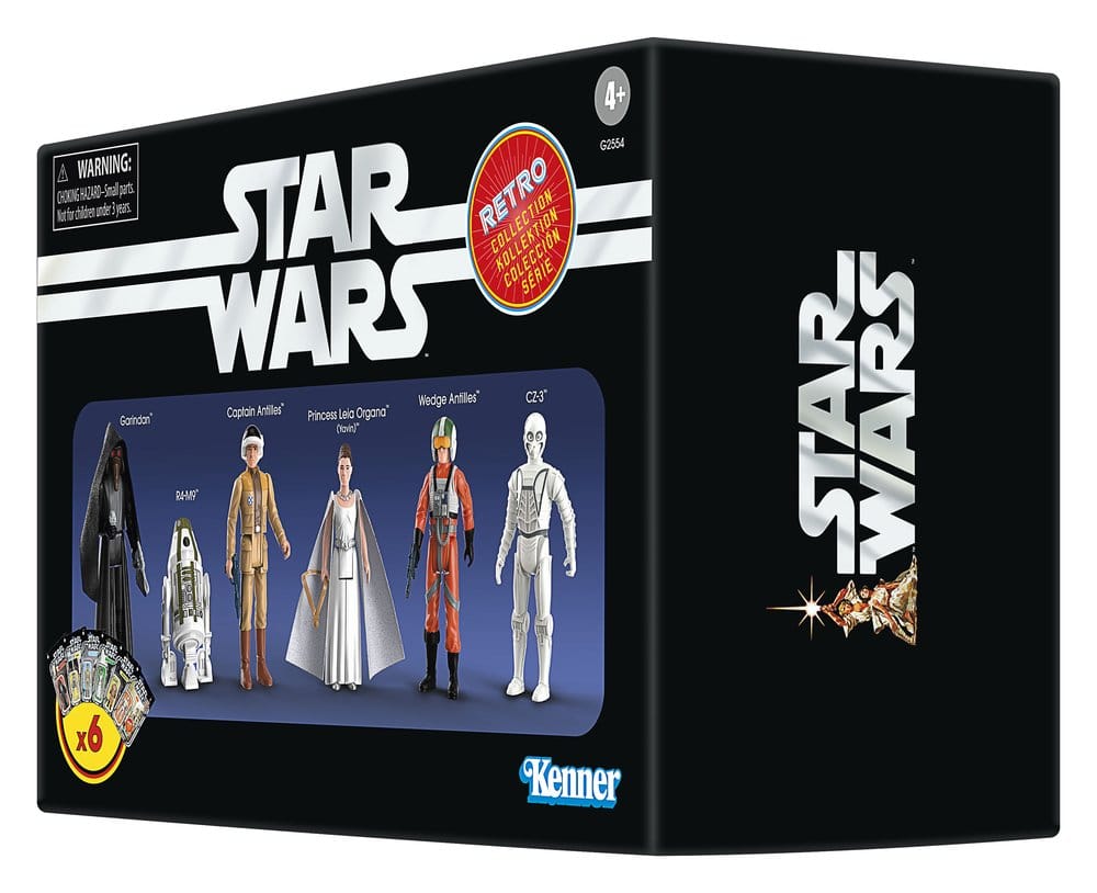 Star Wars Episode IV Retro Collection Action Figure 6-Pack 10 cm