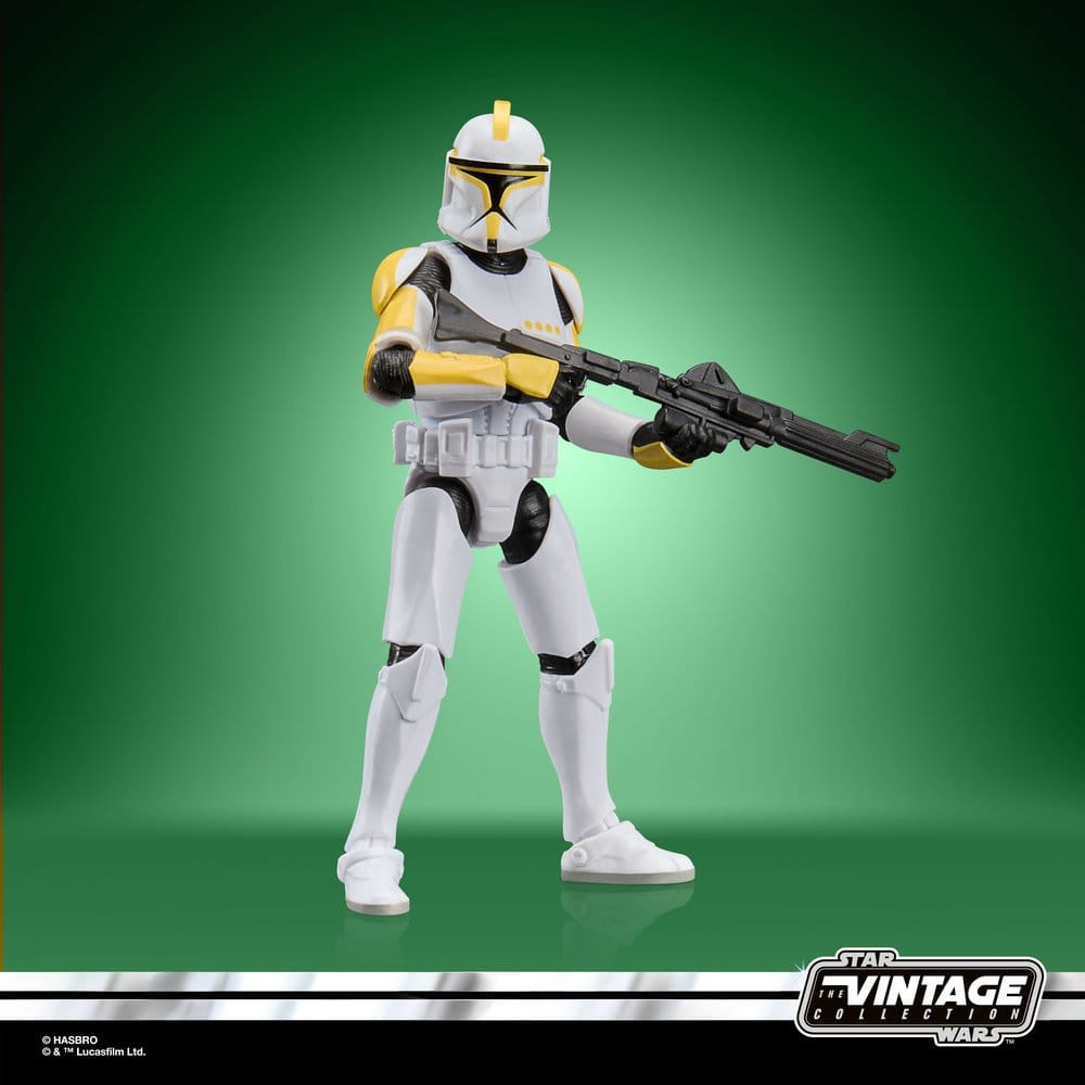 Star Wars Episode II Vintage Collection Action Figure Clone Trooper Commander 10 cm