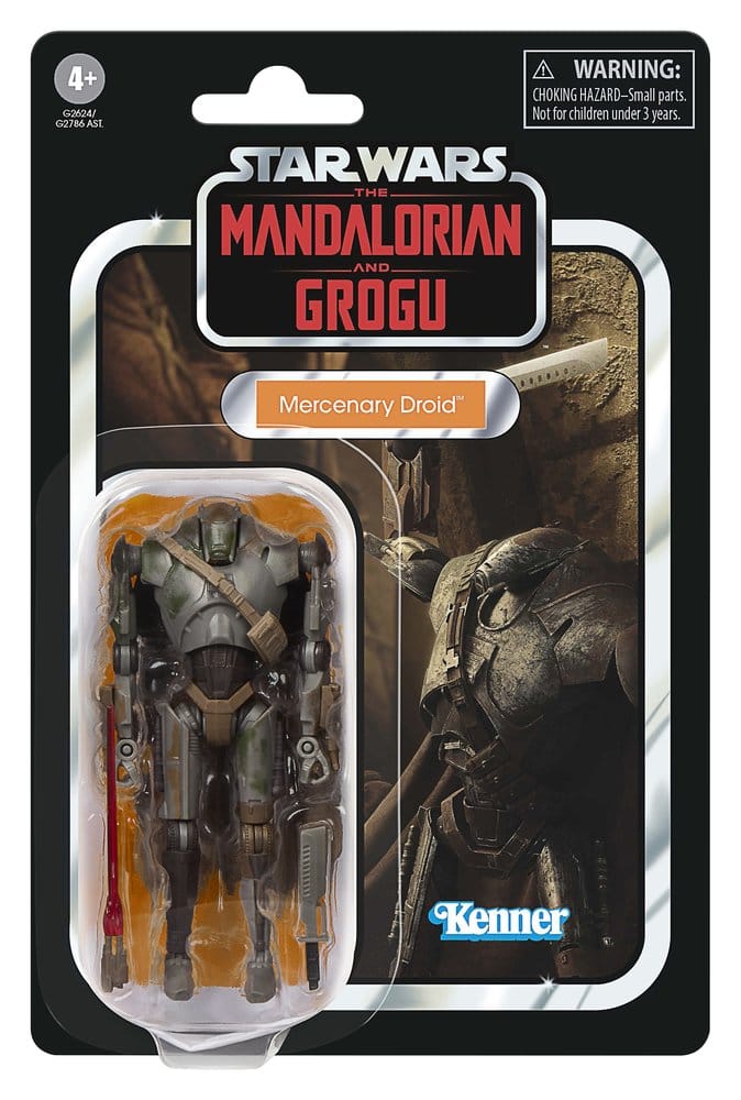 Star Wars: The Mandalorian and Grogu Vintage Collection Action Figure Mercenary Droid 10 cm
