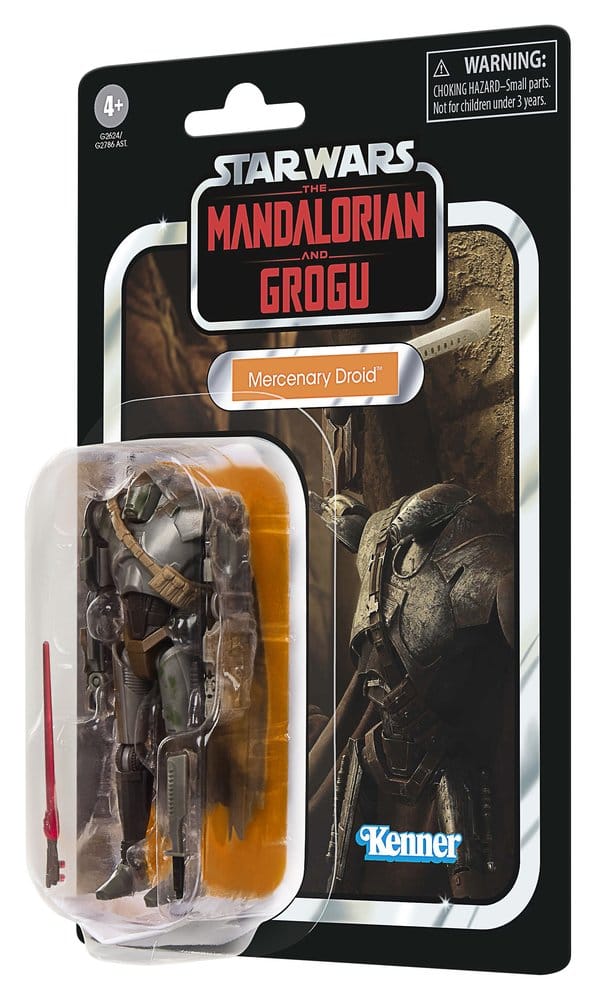 Star Wars: The Mandalorian and Grogu Vintage Collection Action Figure Mercenary Droid 10 cm