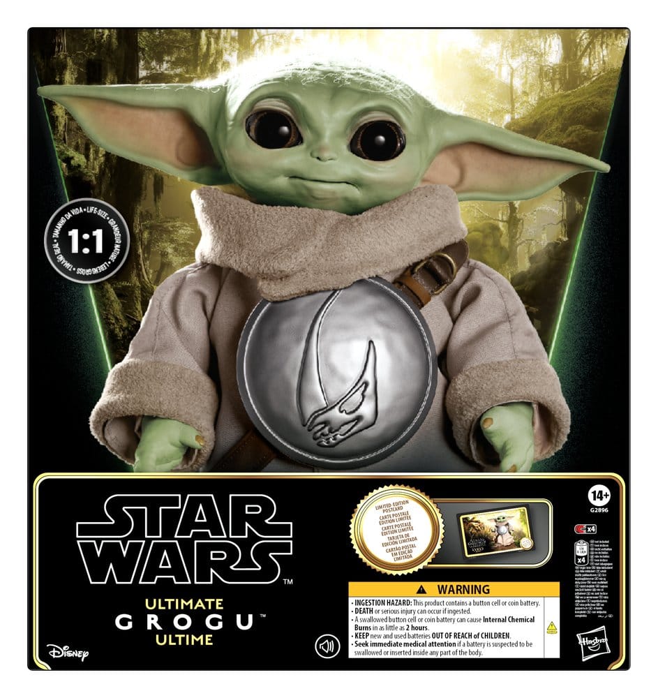 Star Wars Animatronic Life-Size Figure Ultimate Grogu Special Edition 37 cm