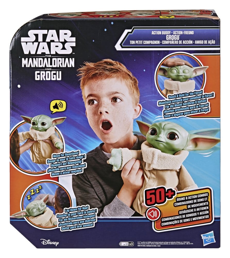 Star Wars: The Mandalorian & Grogu Action Buddy Grogu 25 cm