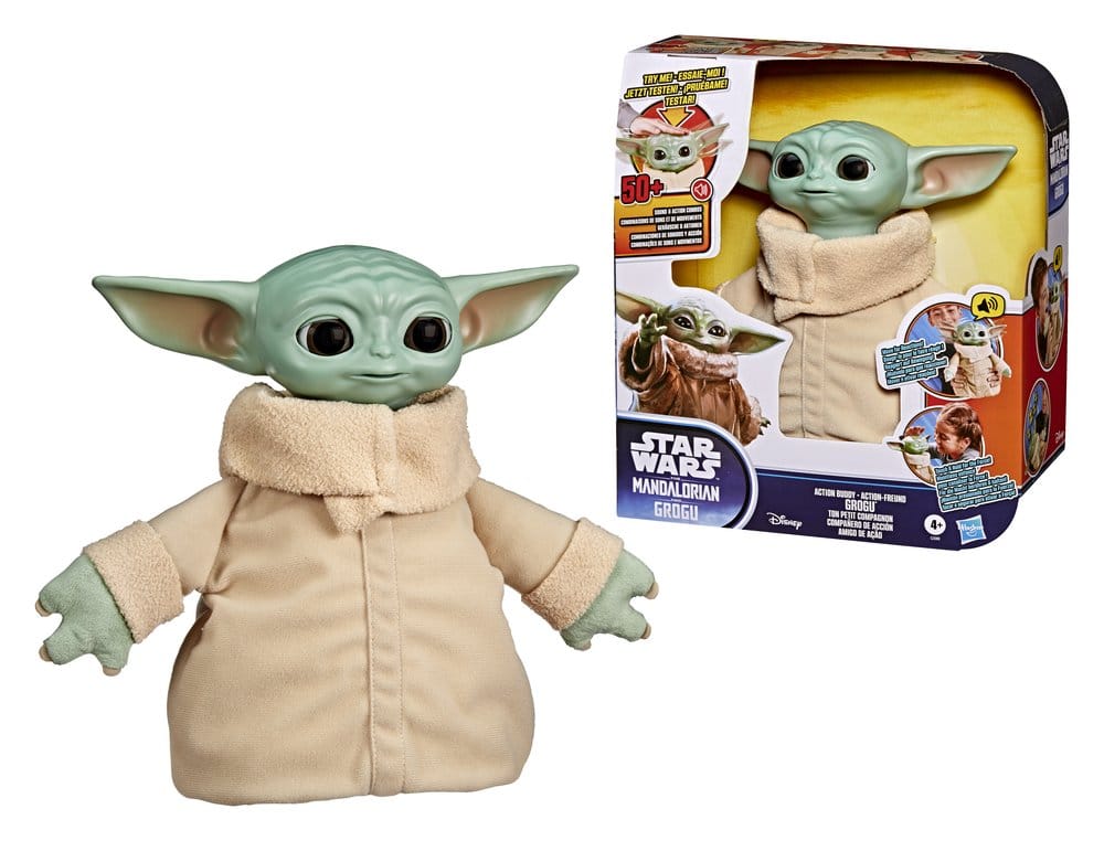 Star Wars: The Mandalorian & Grogu Action Buddy Grogu 25 cm