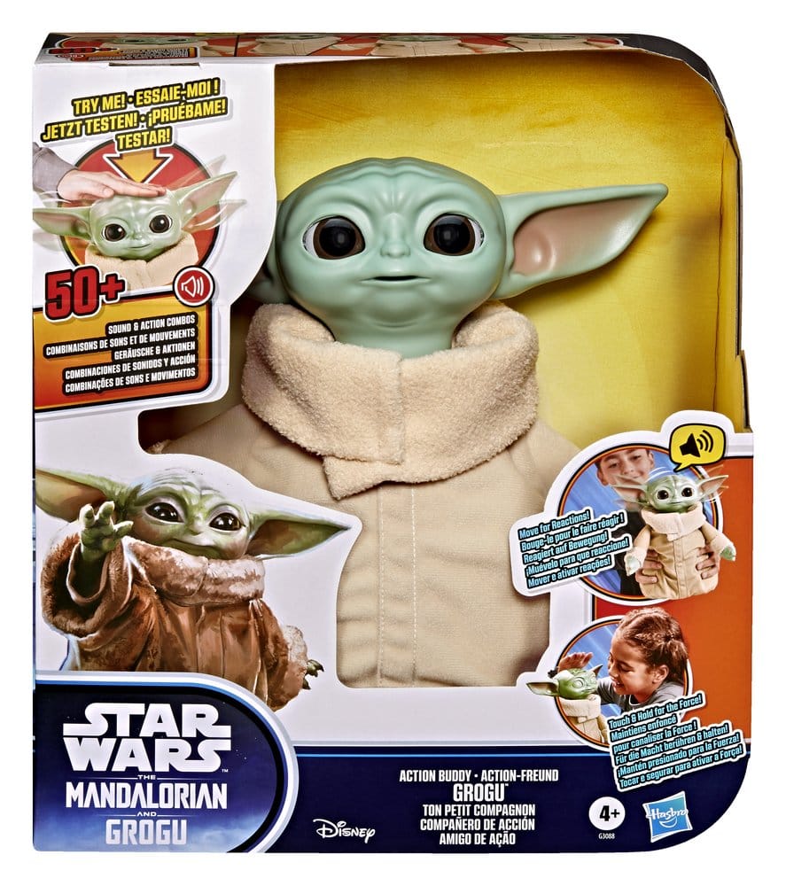Star Wars: The Mandalorian & Grogu Action Buddy Grogu 25 cm