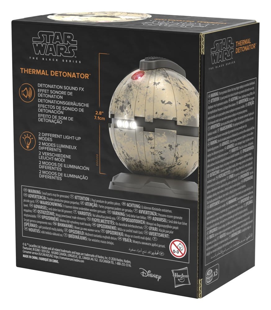 Star Wars Episode VI Black Series Electronic Thermal Detonator